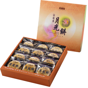 白蓮蓉月光餅12入-精裝盒